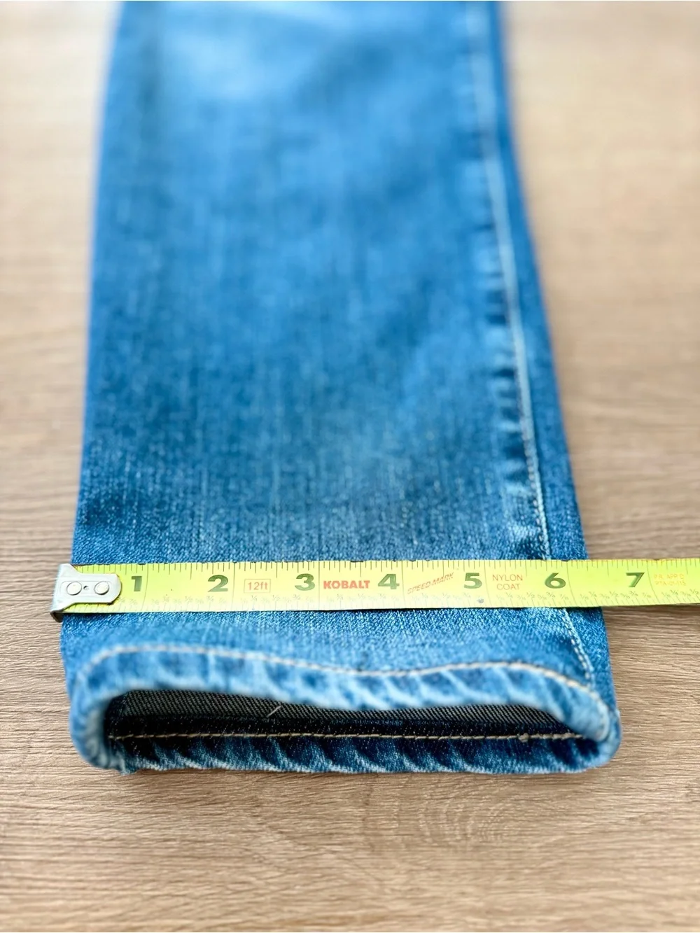 AG Adriano Goldschmied Dylan Slim Skinny Jeans Men's 33x34 Blue Denim Stretch